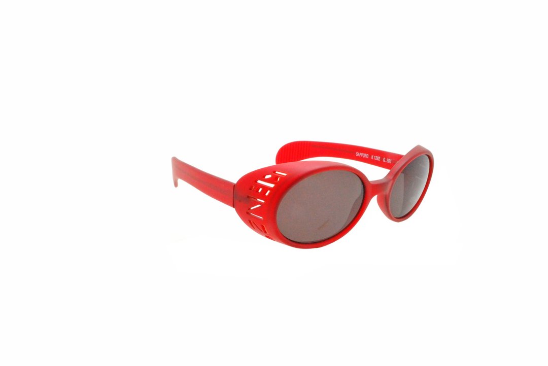 KENZO 凯卓 SAPPORO K 1292 G. 301 90年代法国制古董太阳眼镜 - 墨镜 - 塑料 红色