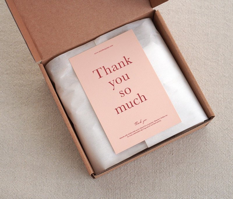 【设计】说明卡设计 - 感谢卡/保证卡/食品保存 (需先联系设计师) - 卡片/明信片 - 纸 多色