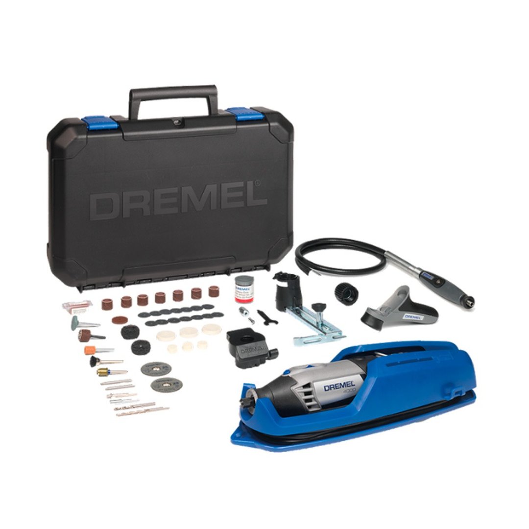 Dremel 4000 带线多功能磨笔 雕刻笔套装 - 零件/散装材料/工具 - 其他金属 