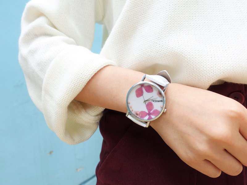 赏花手表(绣球花) - 女表 - 植物．花 紫色