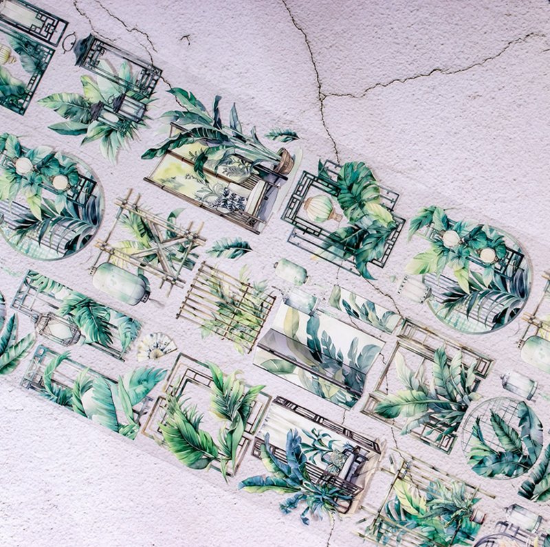 頻頻蕉綠 PET 纸胶带 - 纸胶带 - 其他材质 多色