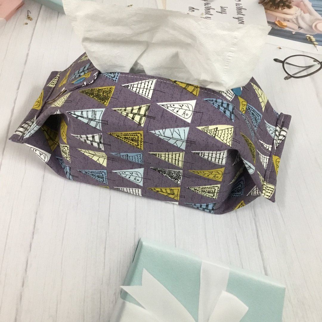居家车用面纸套  迷雾森林 - 纸巾盒 - 棉 透明