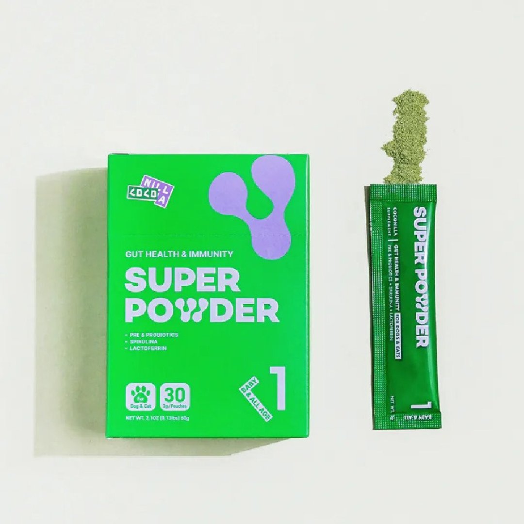 【肠道益生菌】宠物保健粉 2gx30入/盒 SUPER POWDER 犬猫用 - 其他 - 新鲜食材 绿色