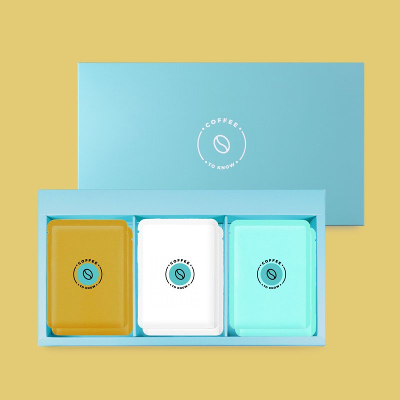 【特调配方_滤挂咖啡礼盒】滤挂式咖啡 15入礼盒 3种口味 - 咖啡 - 新鲜食材 咖啡色