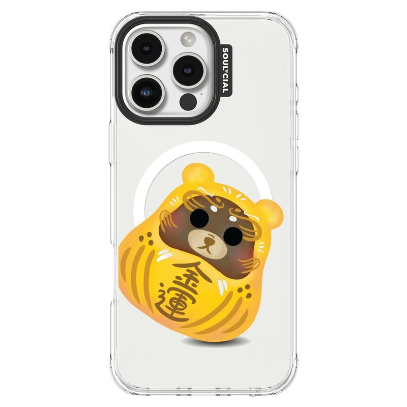 Daruma 达摩 Kin'Un Bear iPhone 手机壳 Magsafe磁吸保护壳 - 手机壳/手机套 - 其他材质 