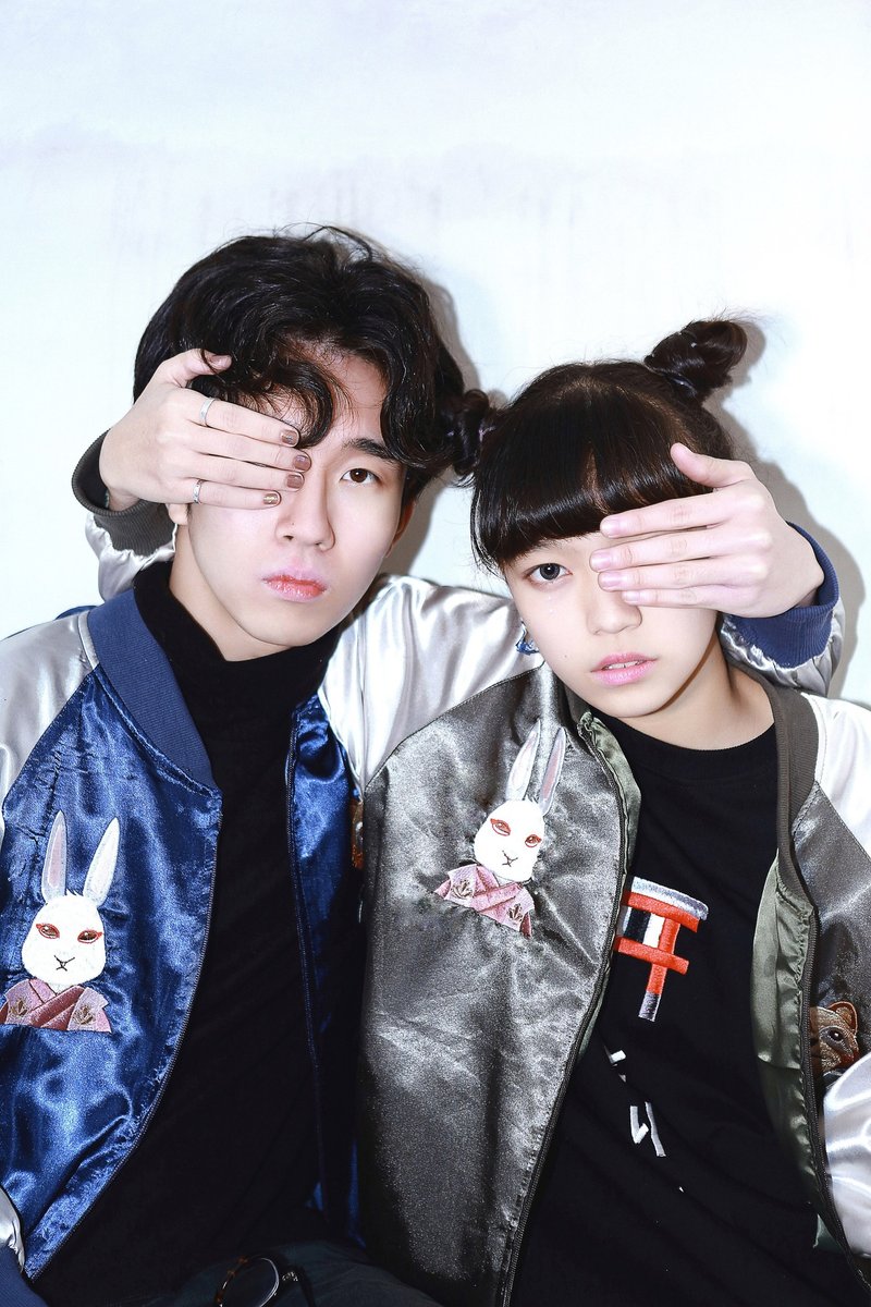 【日出国昔话】日出国昔话 咯吱咯吱山 加棉刺绣棒球服 - 女装衬衫 - 棉．麻 蓝色