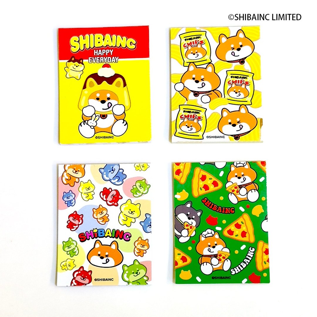 SHIBAINC  柴犬工房 柴犬 迷你便利簿 - 笔记本/手帐 - 纸 红色