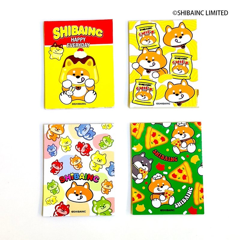 SHIBAINC  柴犬工房 柴犬 迷你便利簿 - 笔记本/手帐 - 纸 红色