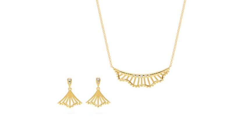 【婚戒秘书】 NINA RICCI - FLUIDE 2 系列 - 耳环/耳夹 - 贵金属 