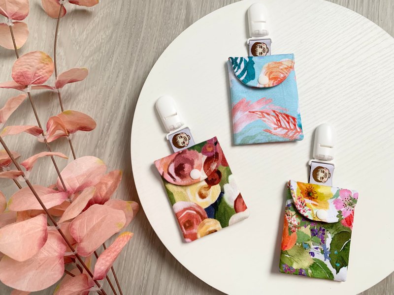 水彩艺术 平安符袋 礼盒 弥月 - 平安符/符袋 - 棉．麻 