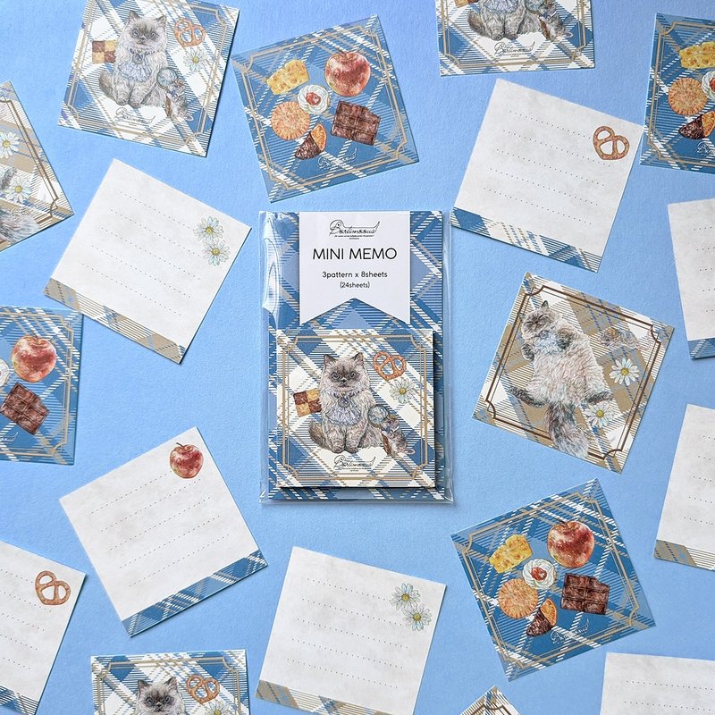 迷你备忘录套装快乐收集东西 - 信封/信纸 - 纸 