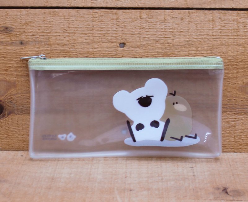 【笔袋】 黑田桑透明笔袋(奇异鸟)72212 - 铅笔盒/笔袋 - 塑料 透明