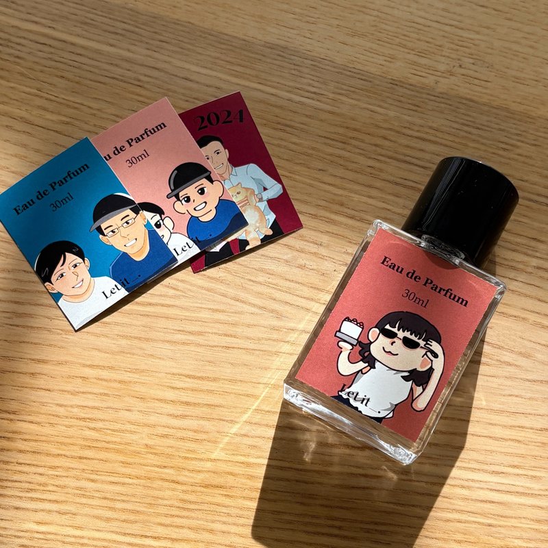 【香氛体验】30ml香水调香体验升级版 定制贴纸版 - 蜡烛/香氛 - 玻璃 