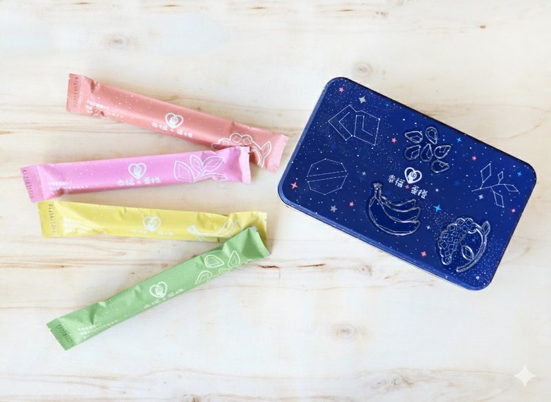 星空- 幸福+蛋卷铁盒(综合小农) - 零食/点心 - 新鲜食材 蓝色