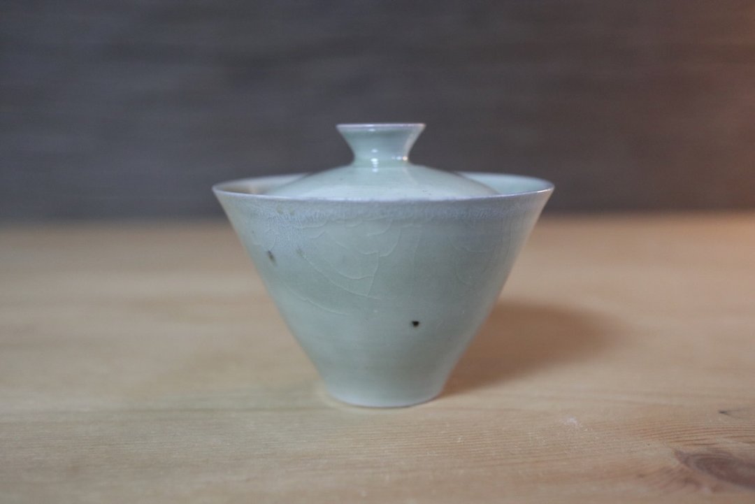 方方土 柴烧盖碗 - 茶具/茶杯 - 瓷 卡其色
