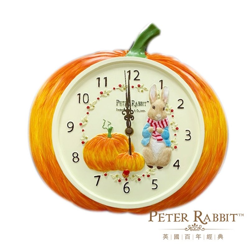 PETER RABBIT 比得兔南瓜壁钟 挂钟 时钟 - 时钟/闹钟 - 其他材质 白色