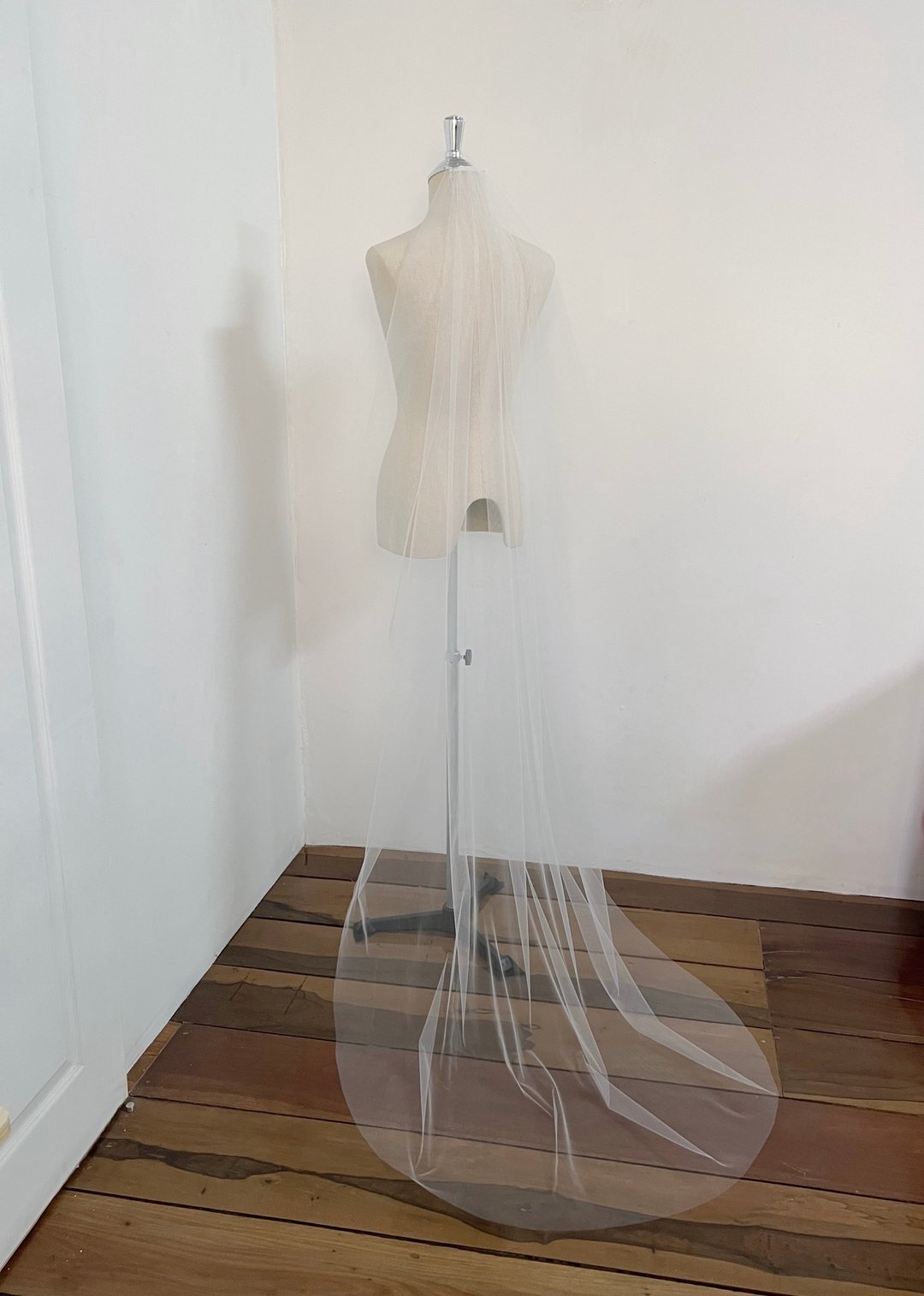 Bloomming long veil 2 m. 1 layer - 发饰 - 其他材质 