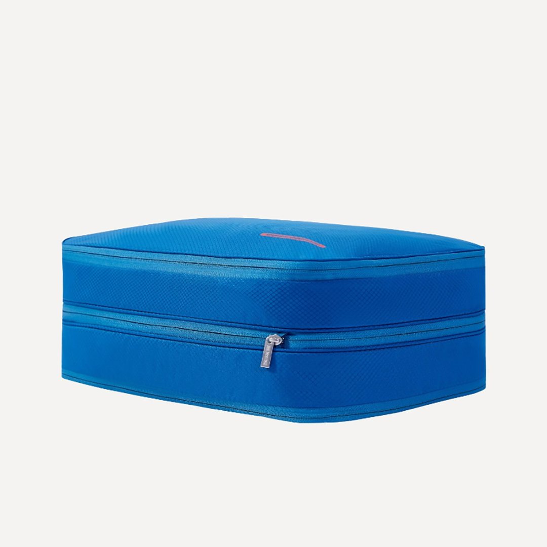【出清品】BeeNesting可压缩防泼水旅行大容量收纳包26L - 深蓝 - 收纳用品 - 尼龙 蓝色