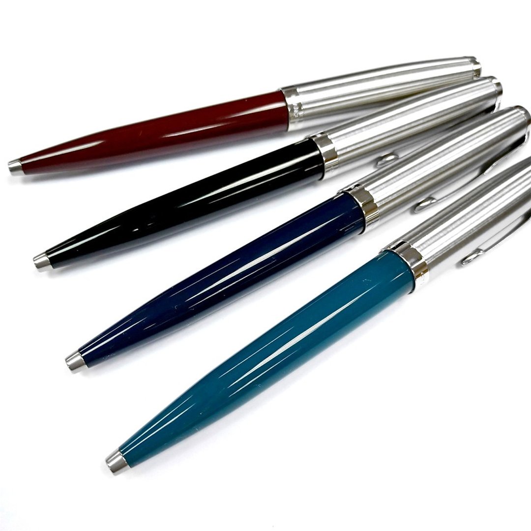 PARKER 51复刻版 原子笔 黑杆/红杆/蓝杆/绿杆 - 圆珠笔/中性笔 - 其他金属 多色