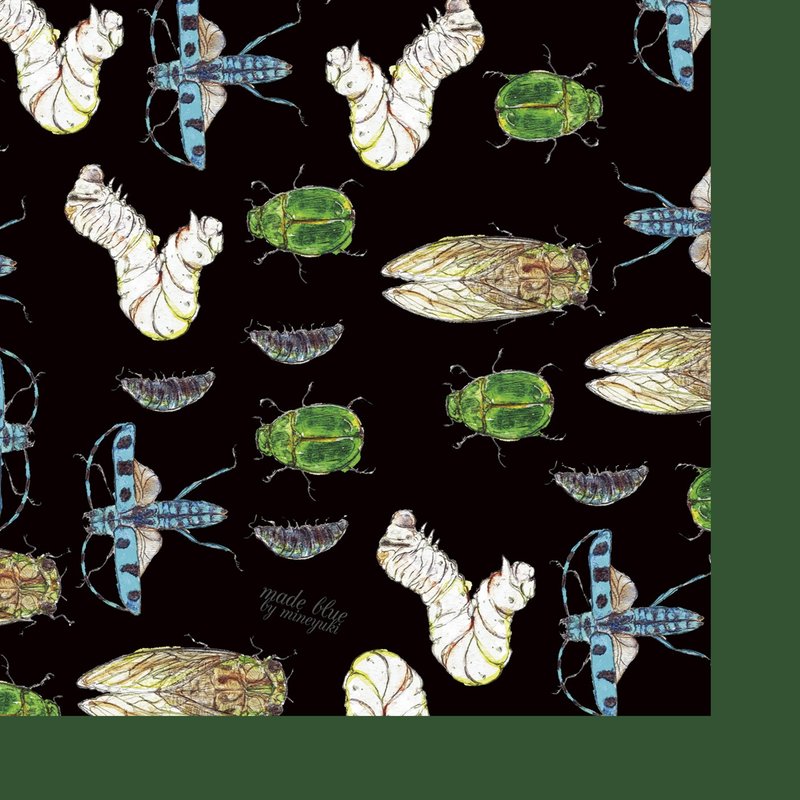 Black chic insects - Wrapping paper - 其他 - 纸 黑色