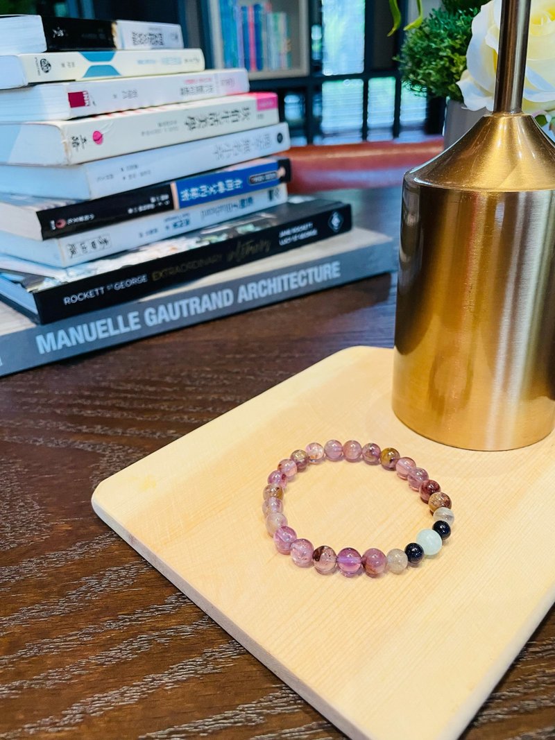 蓦然(手环系列)紫幽灵:财富 - 手链/手环 - 水晶 紫色