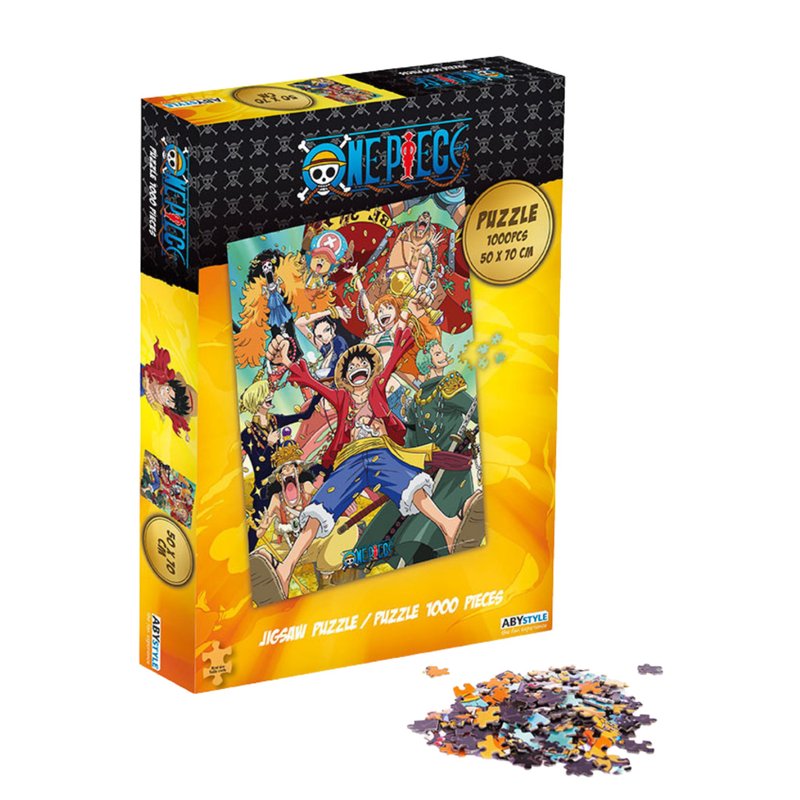 One Piece 草帽海贼团1000片拼图 - 拼图 - 纸 多色