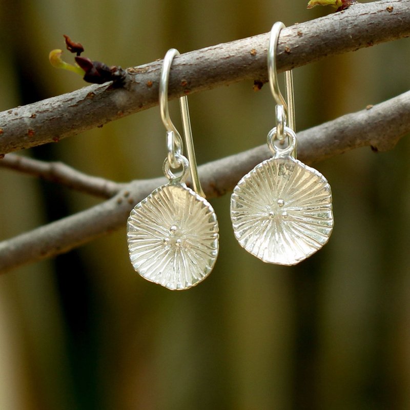 Petit Pollen 银制耳环 - 耳环/耳夹 - 纯银 