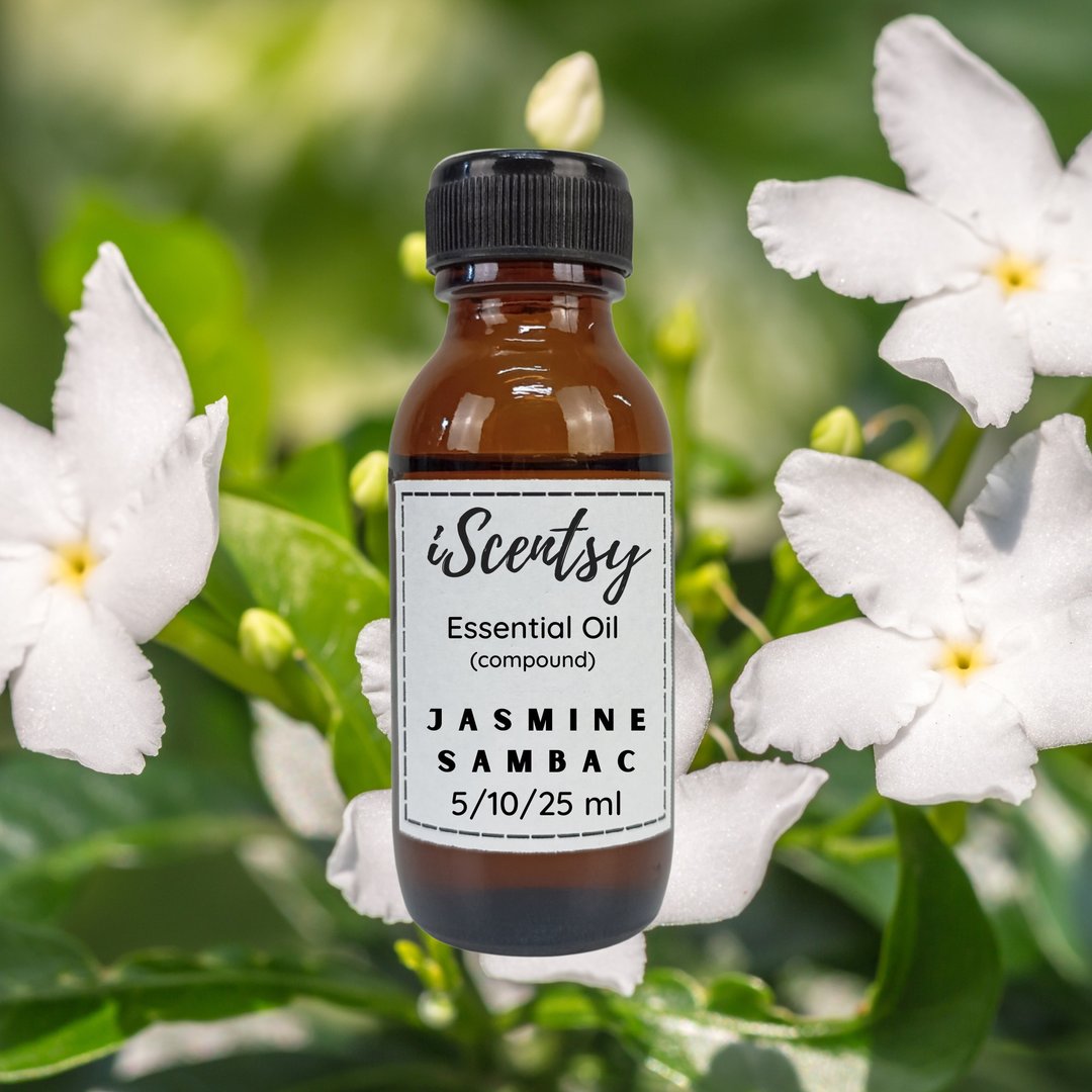 Thai Pure & Natural Essential Oil: Jasmine (Sambac) Essential Oil 100% - 香薰/精油/线香 - 其他材质 