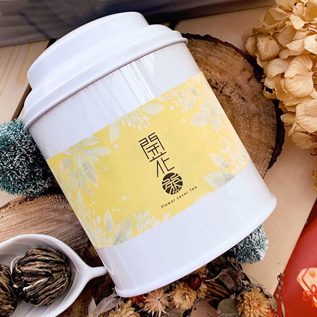 【无藏】会开花的茶 — 开花茶综合款6颗大罐装(品牌款) - 茶 - 新鲜食材 多色