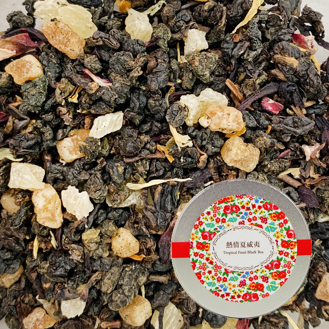 【茶粒茶】缤纷花茶-热情夏威夷 - 茶 - 其他材质 红色