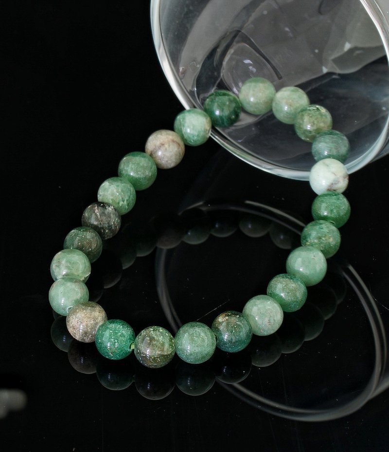 入门级水草玛瑙 8mm 手錬 ( Moss Agate 8mm Bracelet ) - 手链/手环 - 宝石 