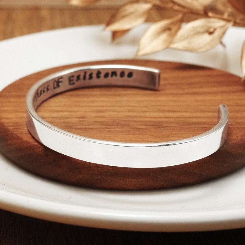 极简手环 宽版 银饰体验课 ART64高雄统一时代 银饰手作 文化币 - 金工/饰品 - 纯银 