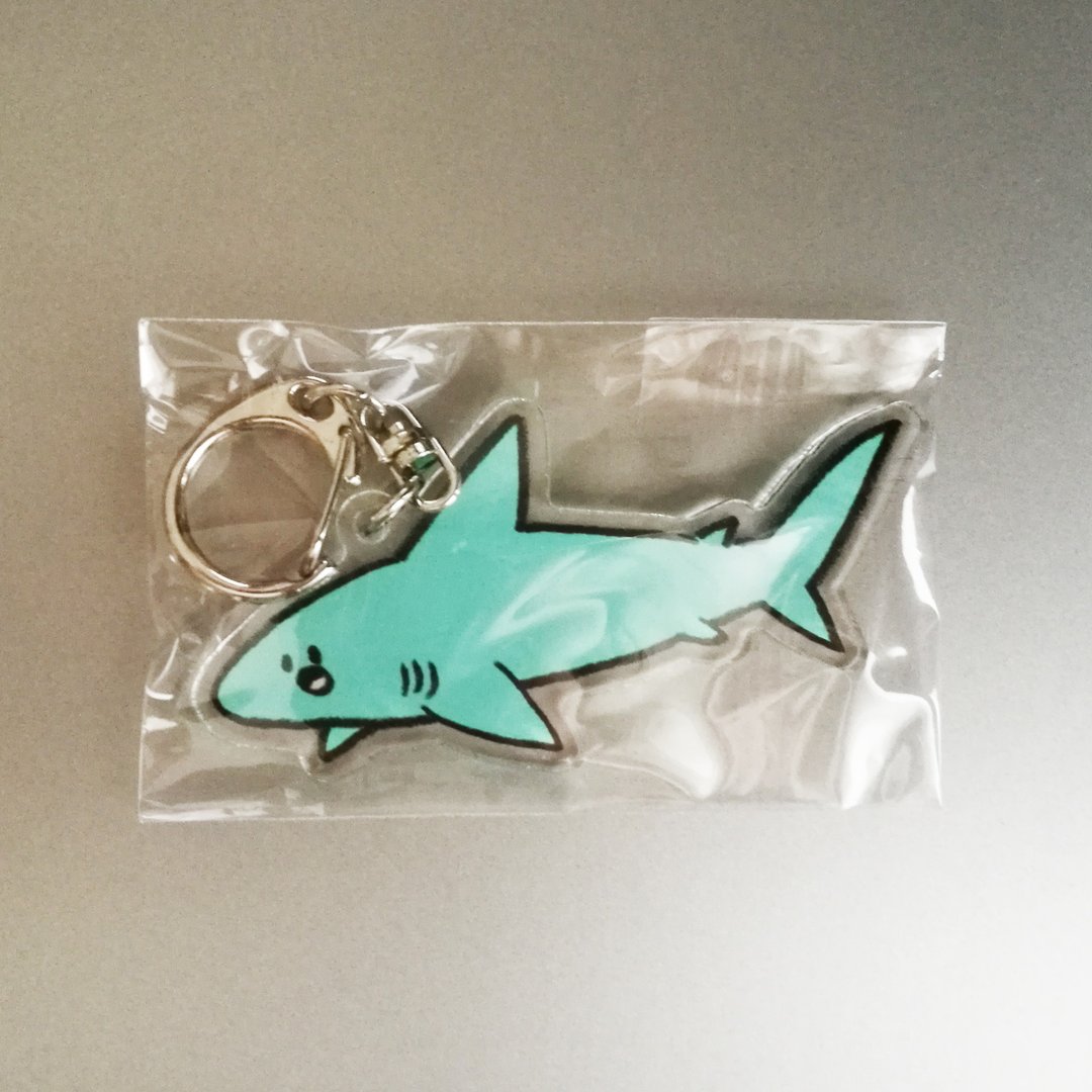 SAME keyholder - 钥匙链/钥匙包 - 压克力 蓝色