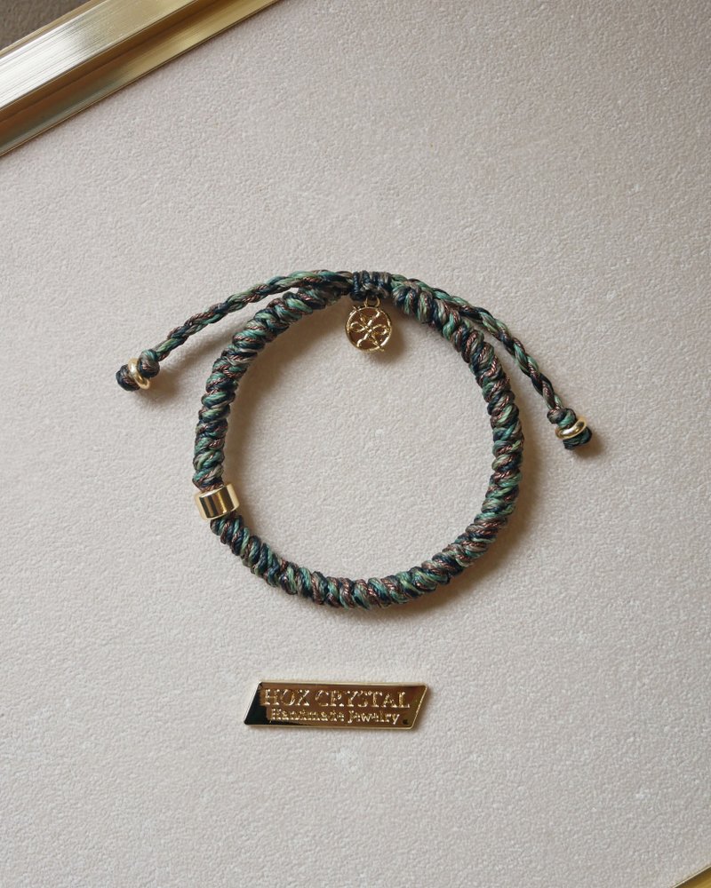 HOX CRYSTAL 护身金刚结绳 - 手链/手环 - 其他材质 绿色