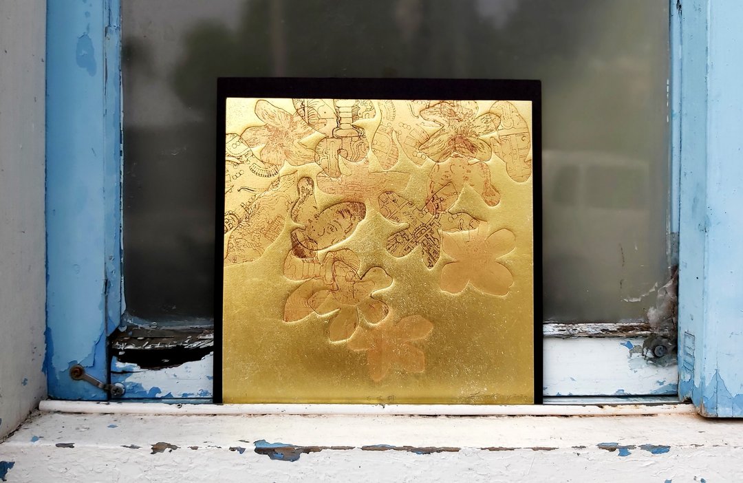 【独幅版画】古木棉 - 林敬庭 - 海报/装饰画/版画 - 24k 金 