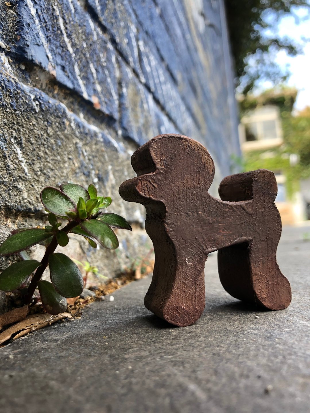 贵宾狗-彩绘积木DIY材料包 - 插画/绘画/写字 - 木头 咖啡色