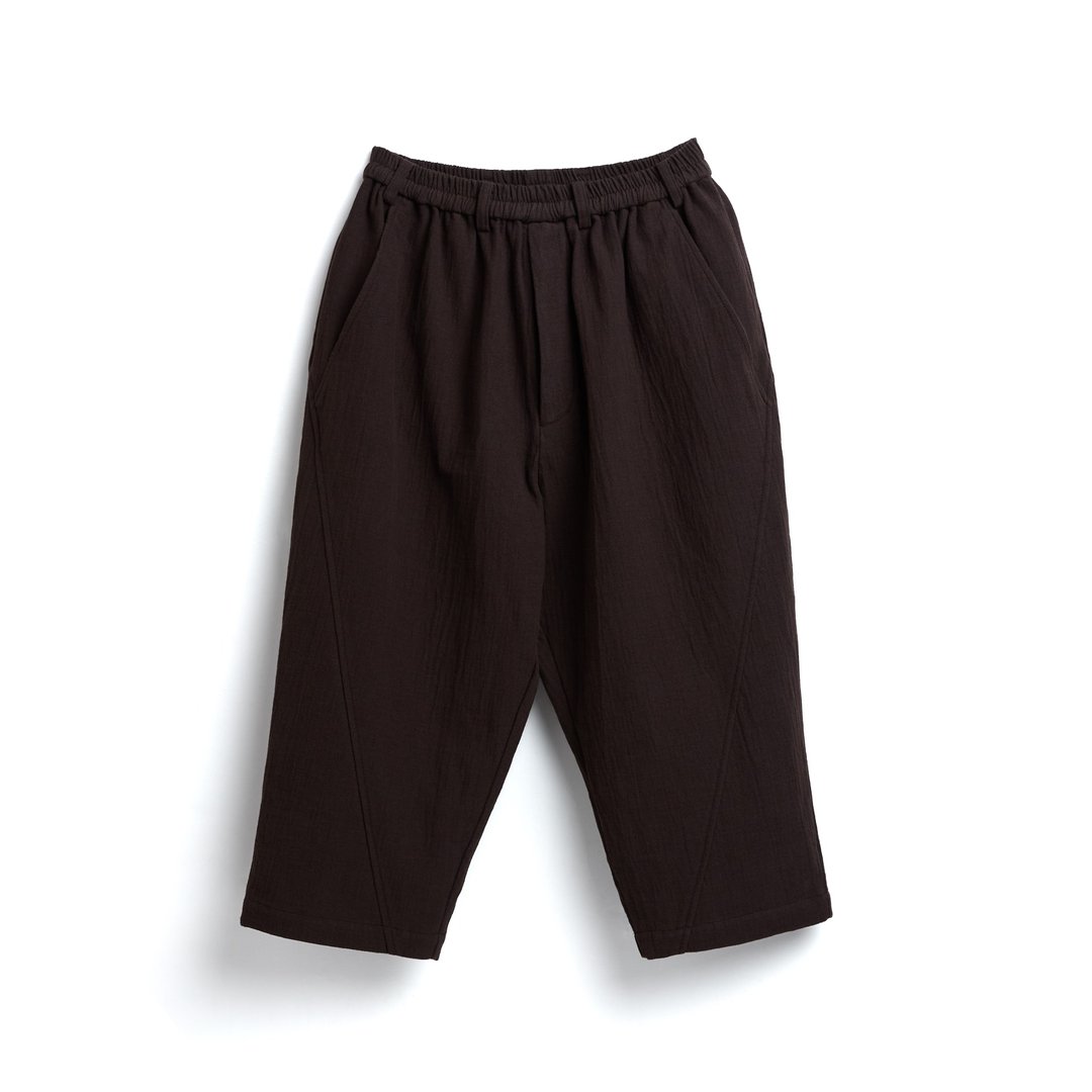 Tapered Pants - 男士长裤 - 棉 灰色