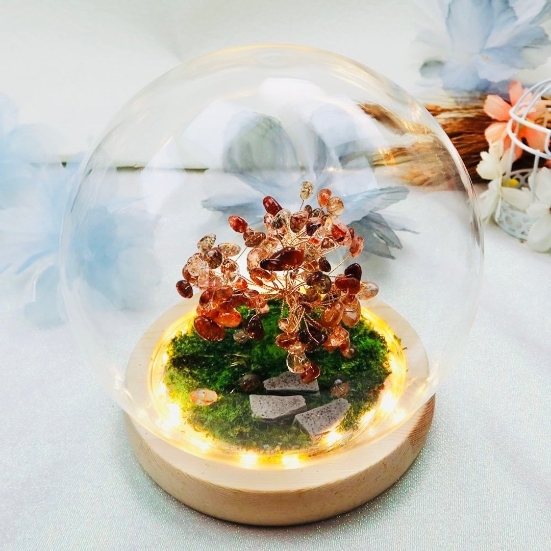 DIY手工水晶教学卷/【水晶树球】/大员囡仔 - 金工/饰品 - 宝石 