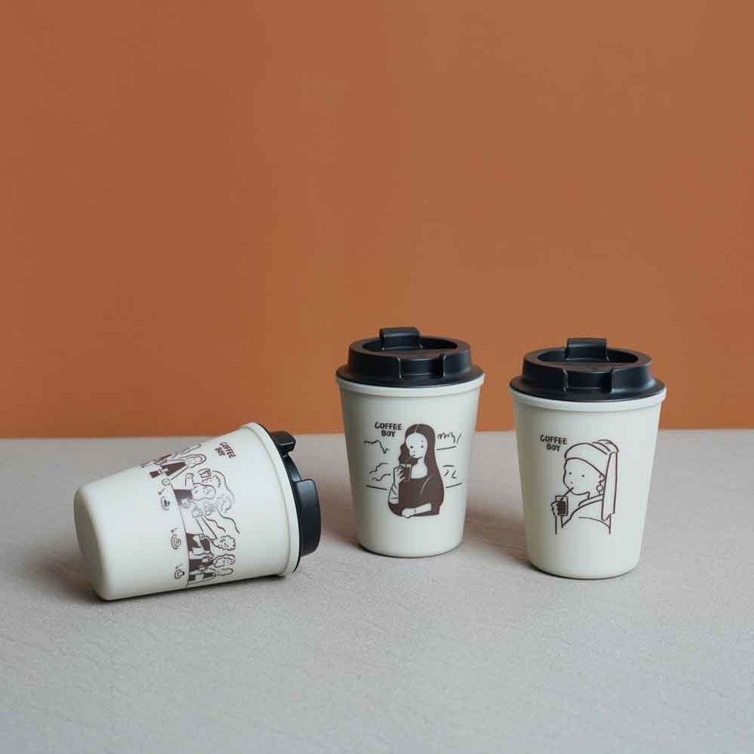 日本 RIVERS WALLMUG SLEEK 双层随行杯 300ml - 共 3 - 保温瓶/保温杯 - 其他材质 多色
