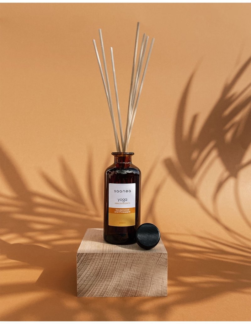 【限量亮点商品】SPA系列居家扩香瓶100ml 瑜珈 - 香薰/精油/线香 - 浓缩/萃取物 黄色