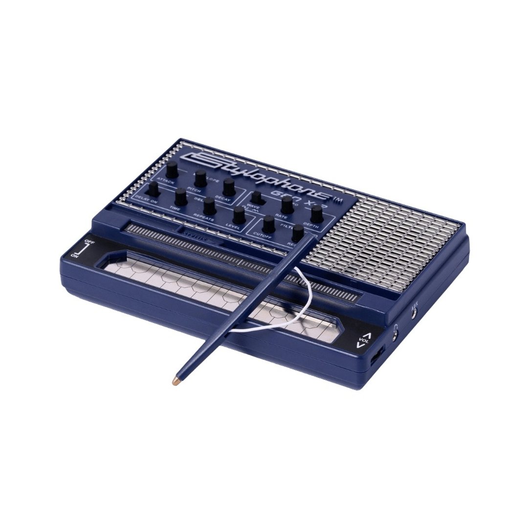【Stylophone】 GEN X-2 合成器音源 复古掌上型电子玩具乐器 - 数码小物 - 塑料 黑色