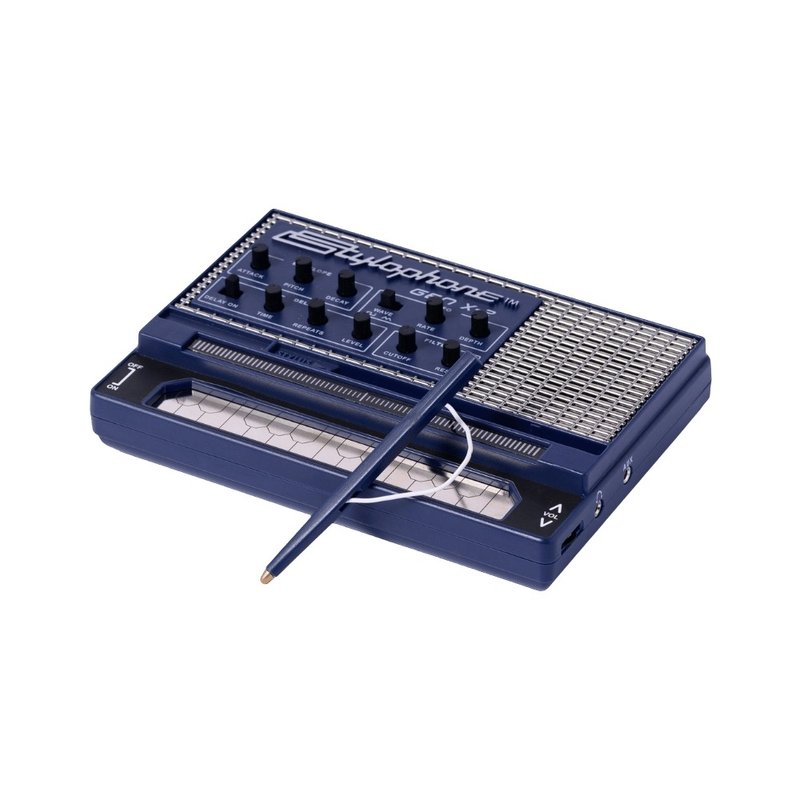 【Stylophone】 GEN X-2 合成器音源 复古掌上型电子玩具乐器 - 数码小物 - 塑料 黑色