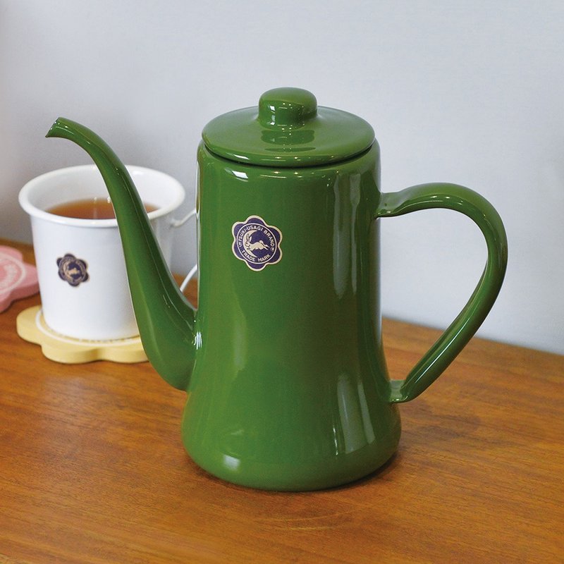 原厂正品 日本月兔印 Slim经典系 日制细口珐琅手冲壶-1.2L - 咖啡壶/周边 - 珐琅 多色