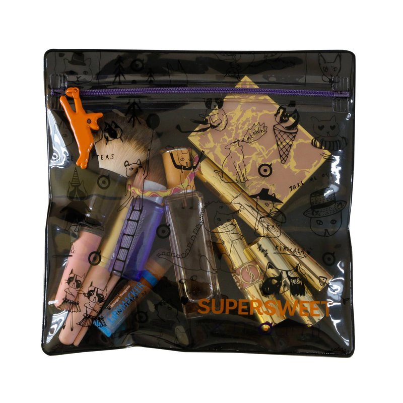 Playground Airline Bag - 化妆包/杂物包 - 塑料 黑色