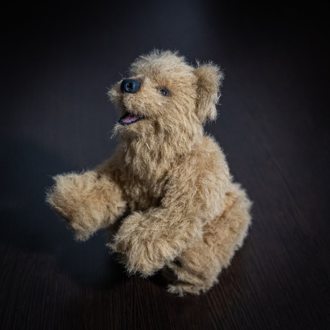 Teddy Bear - Bear - Toy -  Bear Toy - Stuffed Animal -Teddy Bear - 玩偶/公仔 - 其他金属 咖啡色