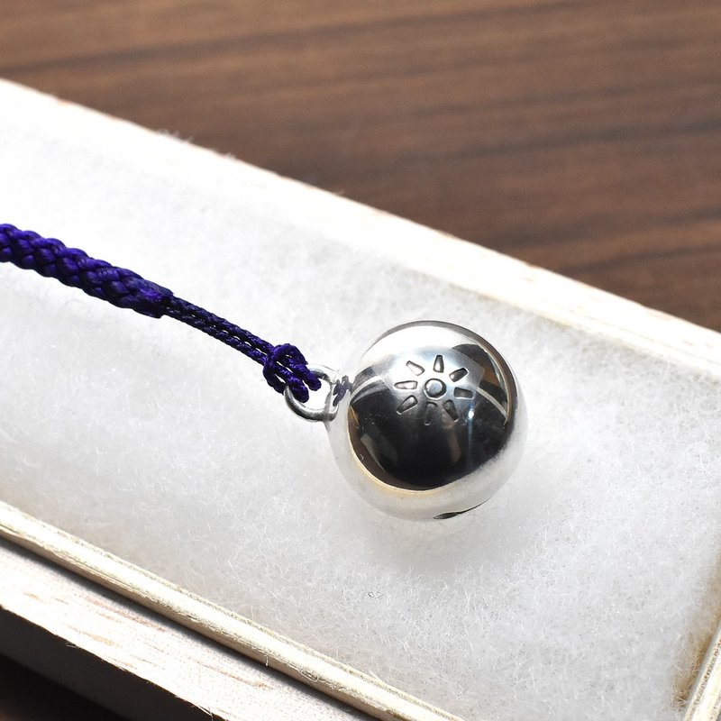 银铃 日轮纹吊饰 - 其他 - 银 银色