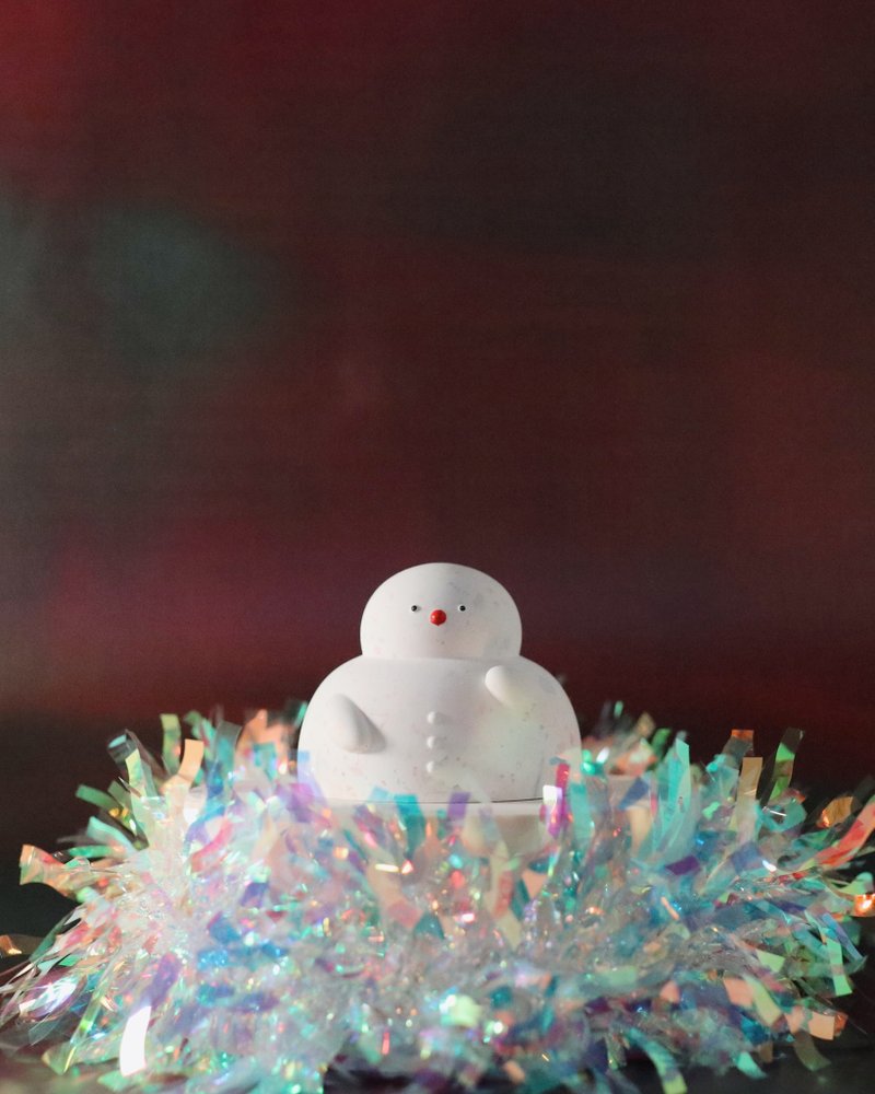 胖雪男扩香石 交换礼物首选 - 蜡烛/烛台 - 其他材质 白色