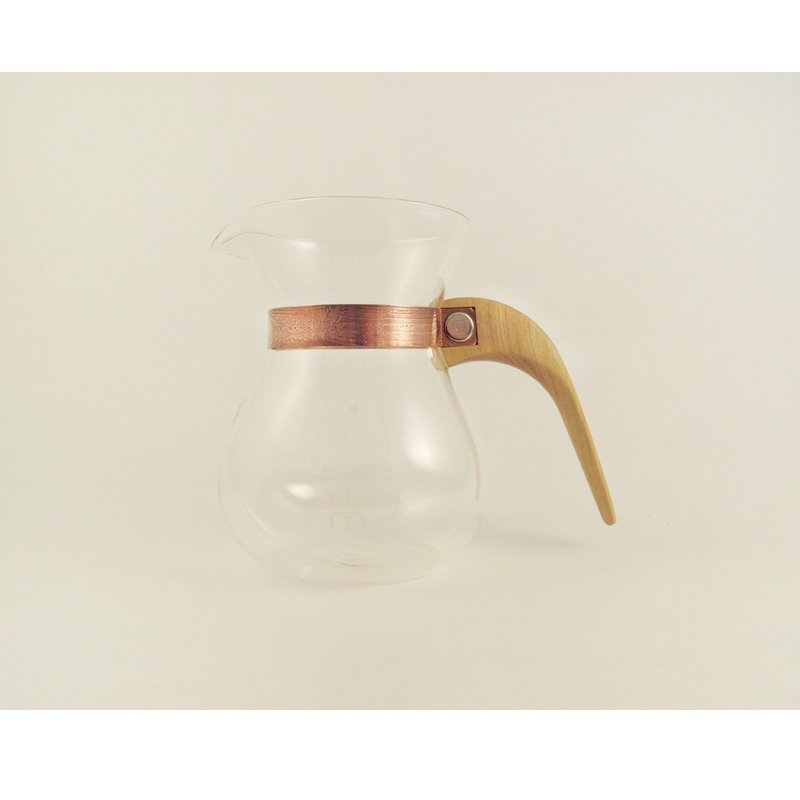 露 La Rosee木质手感咖啡壶/第二代/简约款/黄金象牙木/需预购 - 咖啡壶/周边 - 木头 黄色