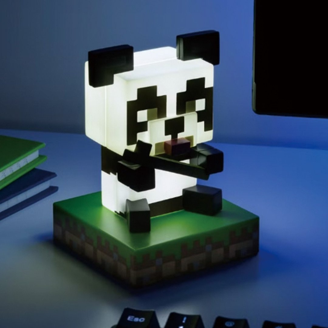 【Paladone UK】Minecraft 麦块 熊猫造型 ICON小夜灯 - 灯具/灯饰 - 塑料 