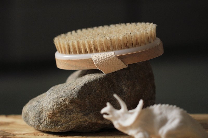 宠物沐浴刷/安抚刷 - 清洁/美容 - 其他材质 咖啡色